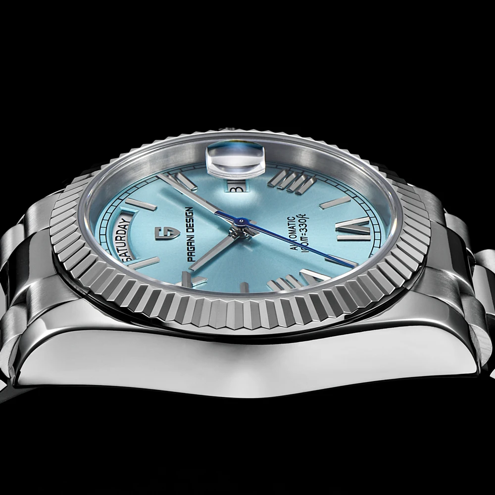 2025 جديد PAGANI تصميم DD36 ساعات آلية للرجال ساعة أوتوماتيكية للرجل AR الياقوت تاريخ مقاوم للماء ساعة الموضة الرجال هدية