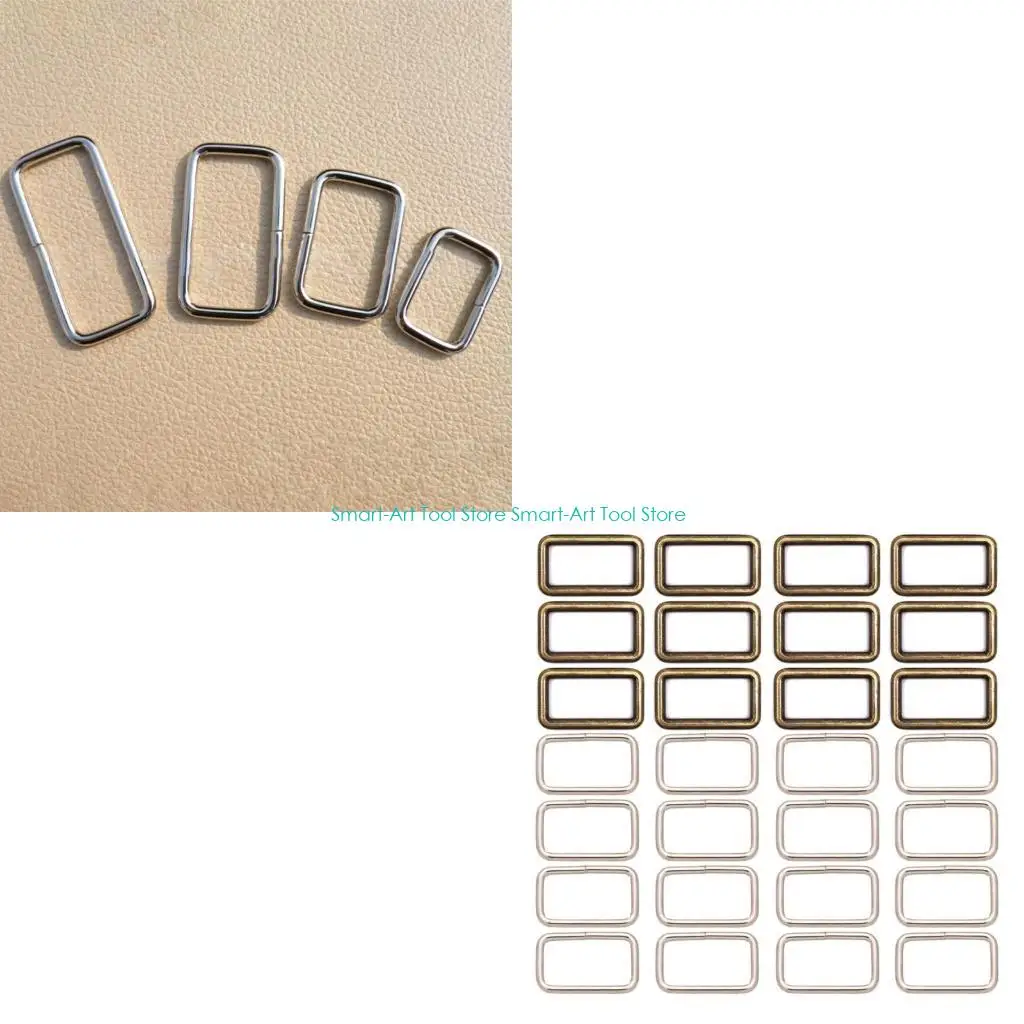 

E1PB Тесьма Кольца Соединители ремней для сумок для изготовления поясных сумок Поводки для собак Ошейник для домашних животных