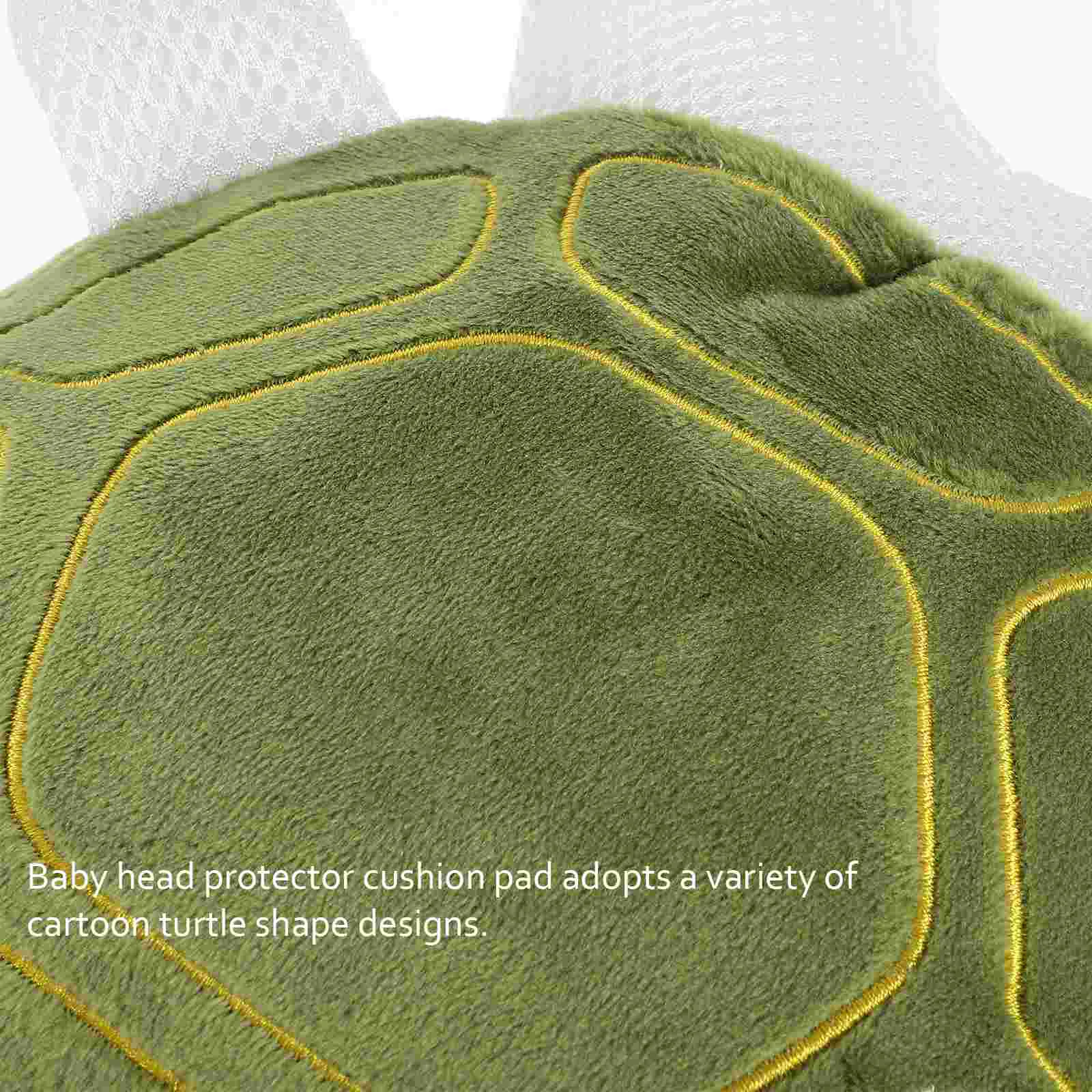 Amusement Park Zoo Learning to Walk Head Pillow Baby Toddler Protector Backpack Protection Pad Cute Green Cloth for Kids