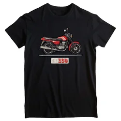 Jawa 350, Czechoslovakia Classic Motorcycle T-Shirt. Summer Cotton Short Sleeve O-Neck Mens T Shirt New S-3XL