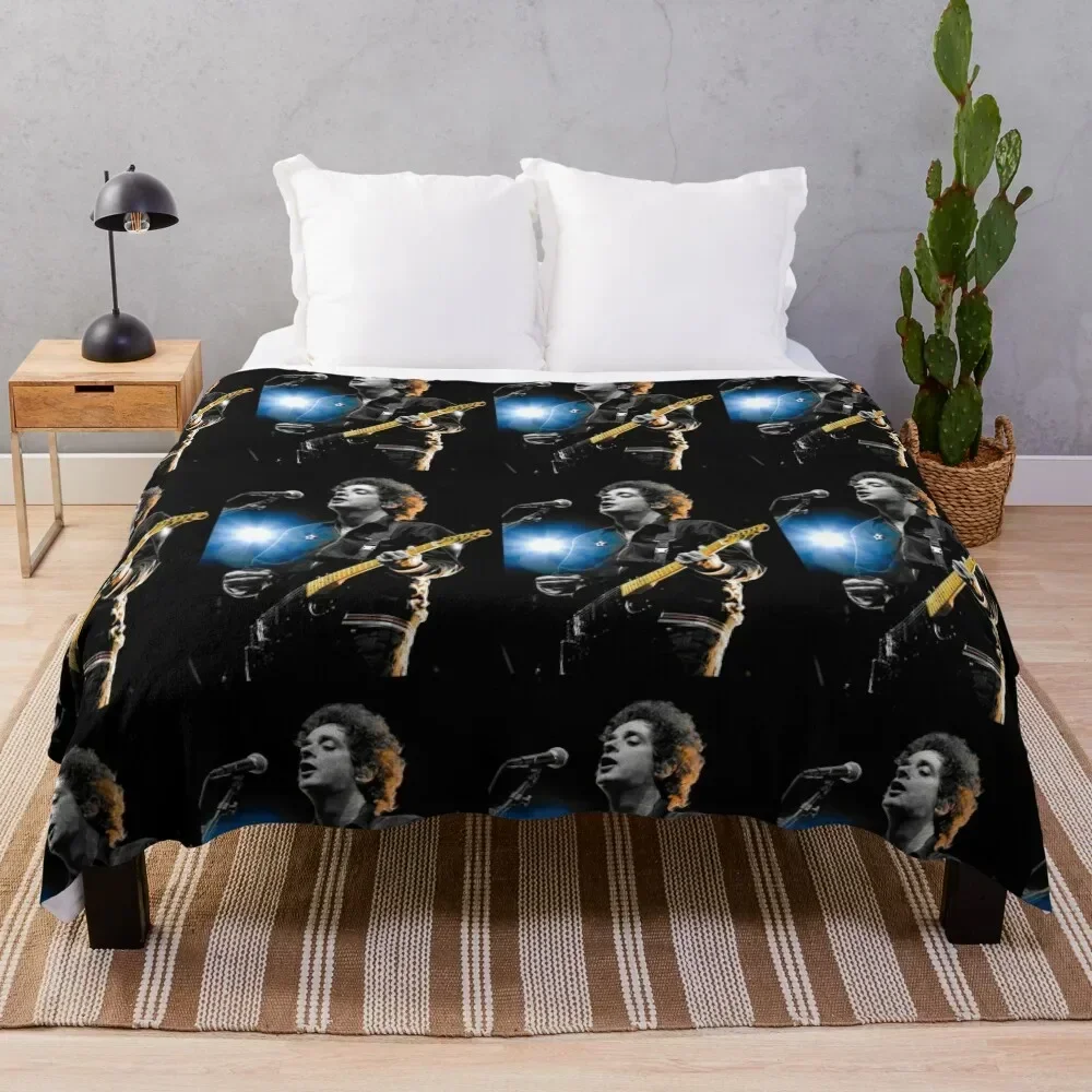 

Soda Stereo Gustavo Cerati Throw Blanket Portable Lightweight Blanket for Travel Camping