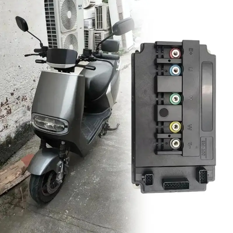 

02DE Upgraded Alloy Housing E Bike Controller 2KW-3KW Adjustable Motor Parameters Advanced Cooling System EM100 72350 72400