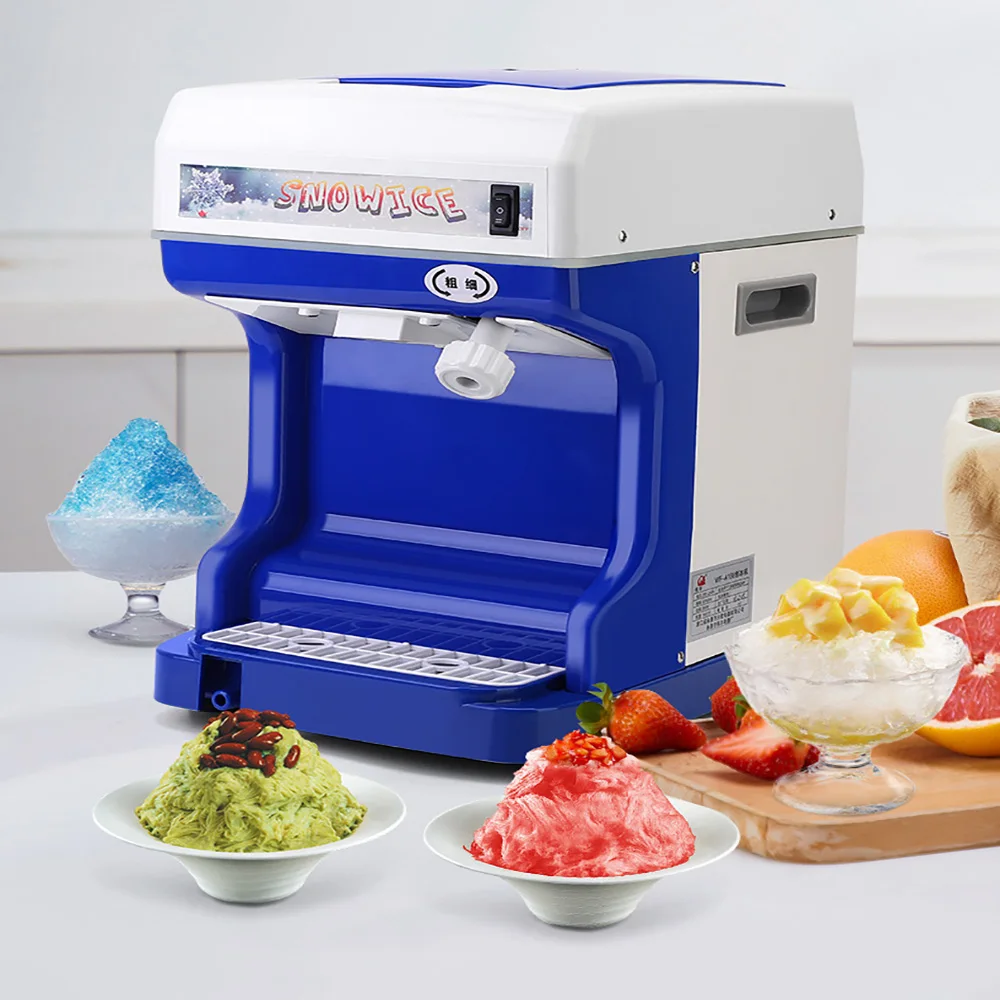 Máquina de gelo raspada elétrica, Snow Cone Maker, Tabletop para uso doméstico e comercial