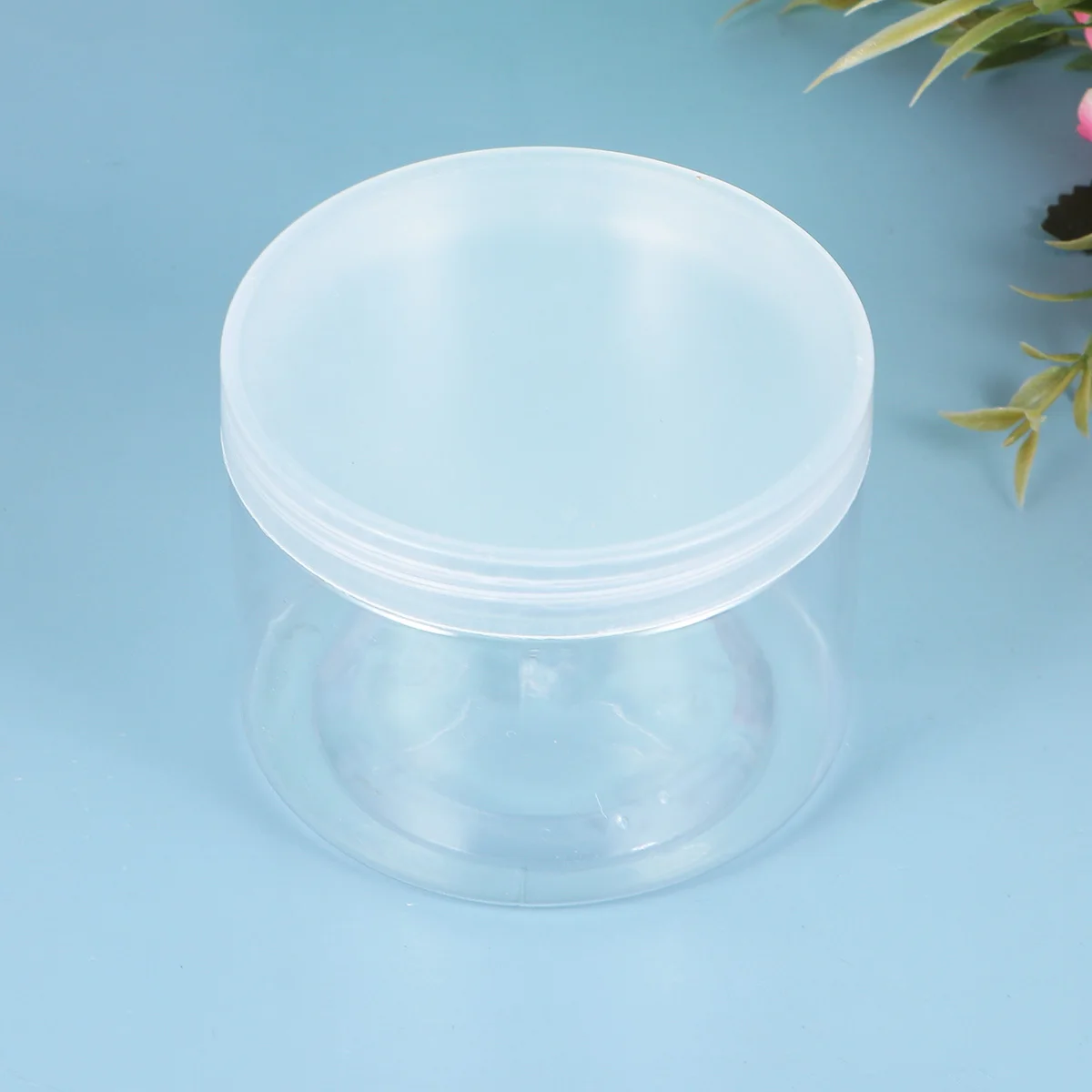 8 قطع من حاويات مكياج البلاستيكية الفارغة للسفر، عينة محمولة لطلاء الأظافر السائل بكريمة البودرة