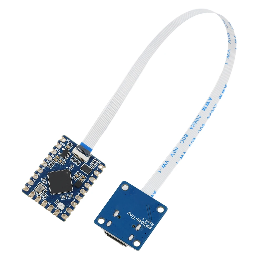 Rp2350 mini módulo de placa de desenvolvimento microcontrolador rp2350a dual core arquitetura dupla 3 processador RISC-V para raspberry pi