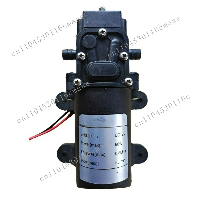 12V60W DC self-priming spray water pump Pressure boosting return diaphragm pump Water pump