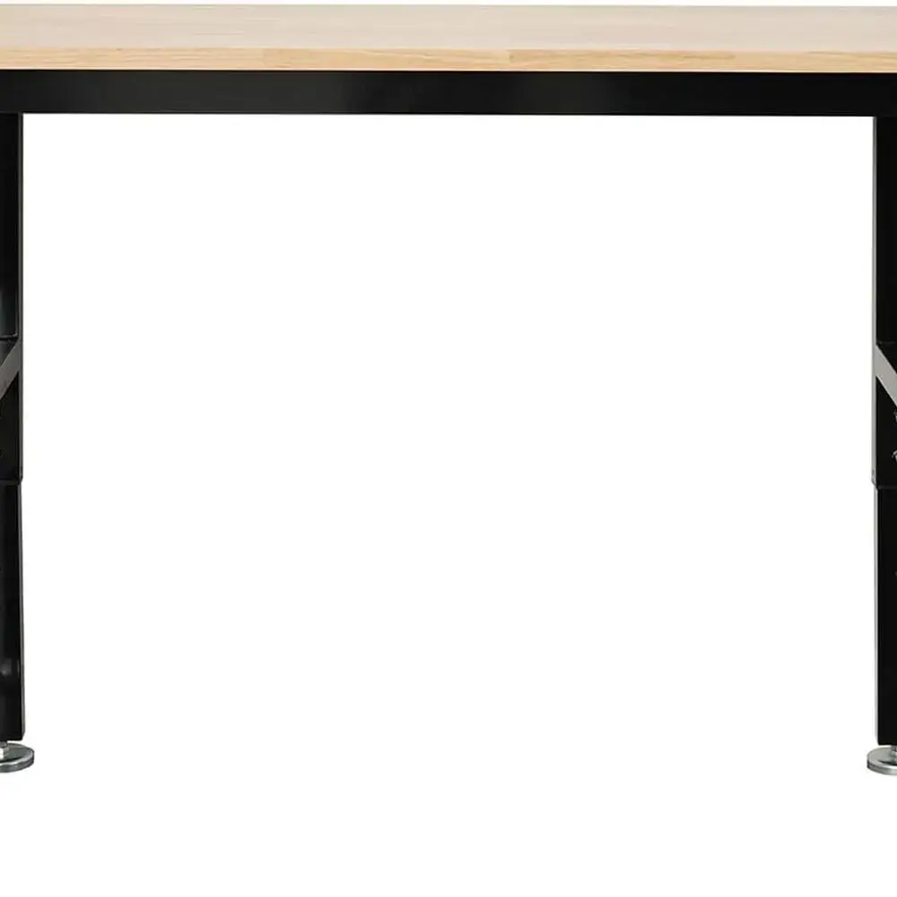 48 منضدة عمل من الخشب الصلب قابلة للتعديل |   محطة المتداول الثقيلة |   مثالية للمرآب، ورشة العمل، المنزل