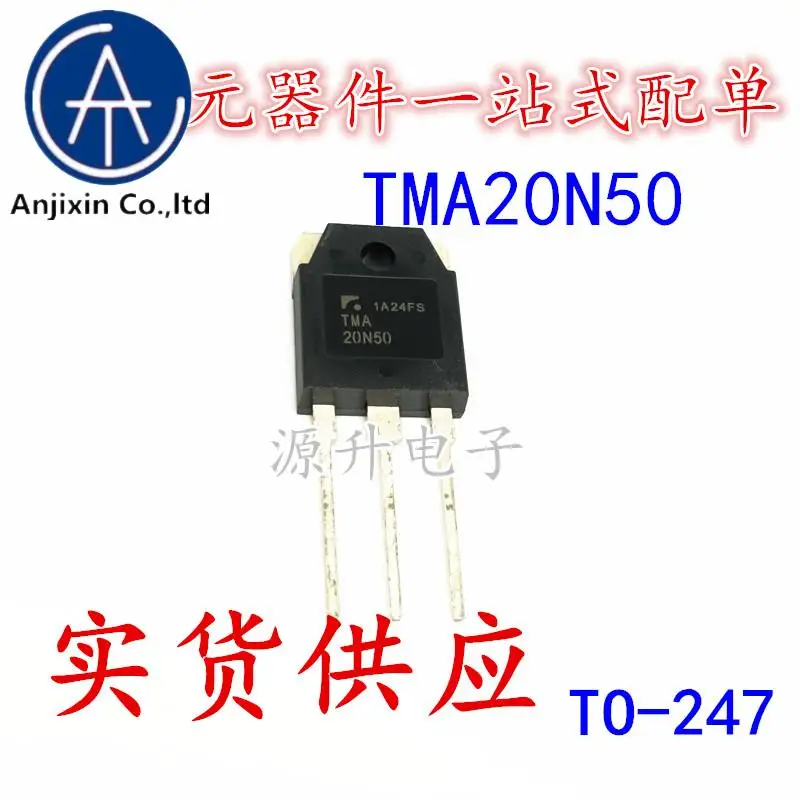 

10PCS 100% orginal new TMA20N50 field effect MOS tube TO-247 20A 500V N channel