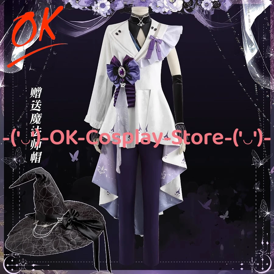 

[Customized Size] Nu: Carnival Kuya Cosplay Costume Fox Tail Ear Anime Game Character Outfit Halloween Carnival Party Uniform