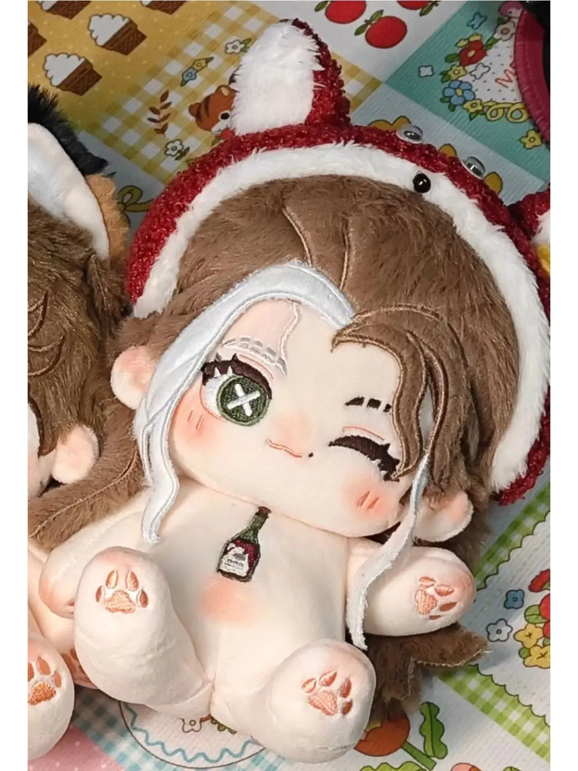 Game Identity Ⅴ Demi Bourbon Barmaid Monster Plush Cotton Doll Body Cosplay Lovely 20cm Dress Up Stuffed Toys Anime Dolls Gift