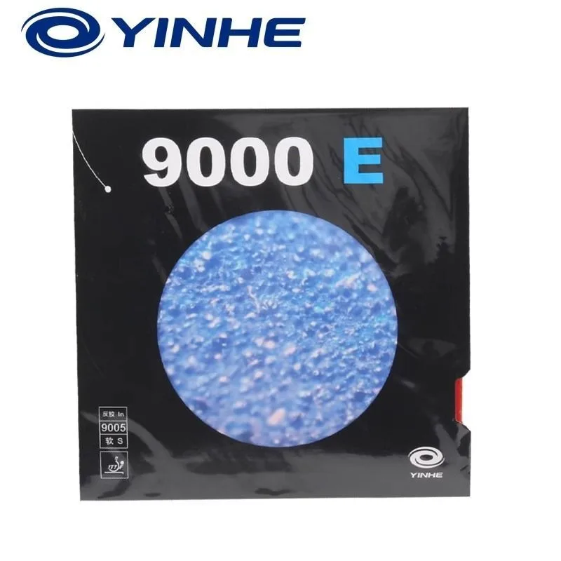 YINHE 9000E Table Tennis Rubber, Sticky Inverted Rubber, Inner Energy, Fast-Attack and Loop Type Rubber Sheet