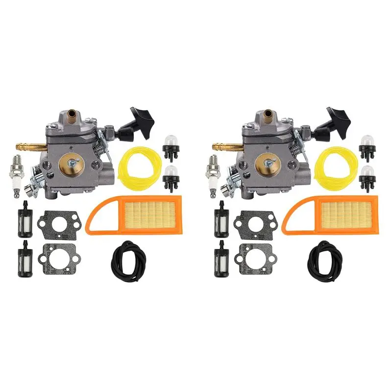 ABWZ-2X BR 600 Carburetor Air Filter Fuel Carb Repower Kit For BR500 BR550 BR600