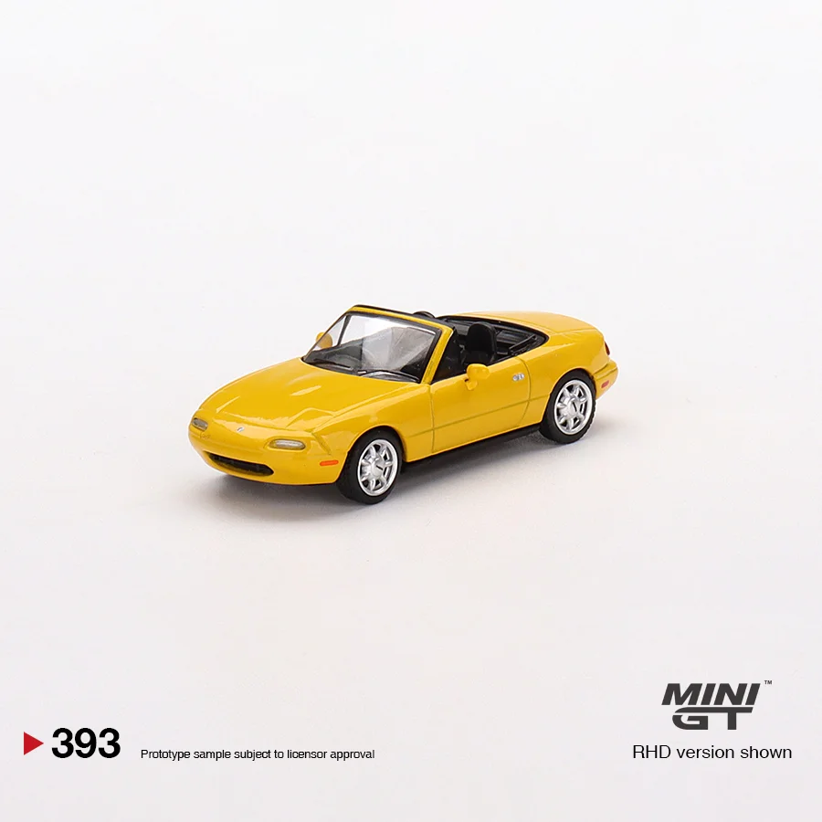 MINI GT 1:64 Scale Mazda MX5 Eunos Roadster Alloy Diecast Car Model Toy Collectible Ornament Souvenir Toys Cars 393#