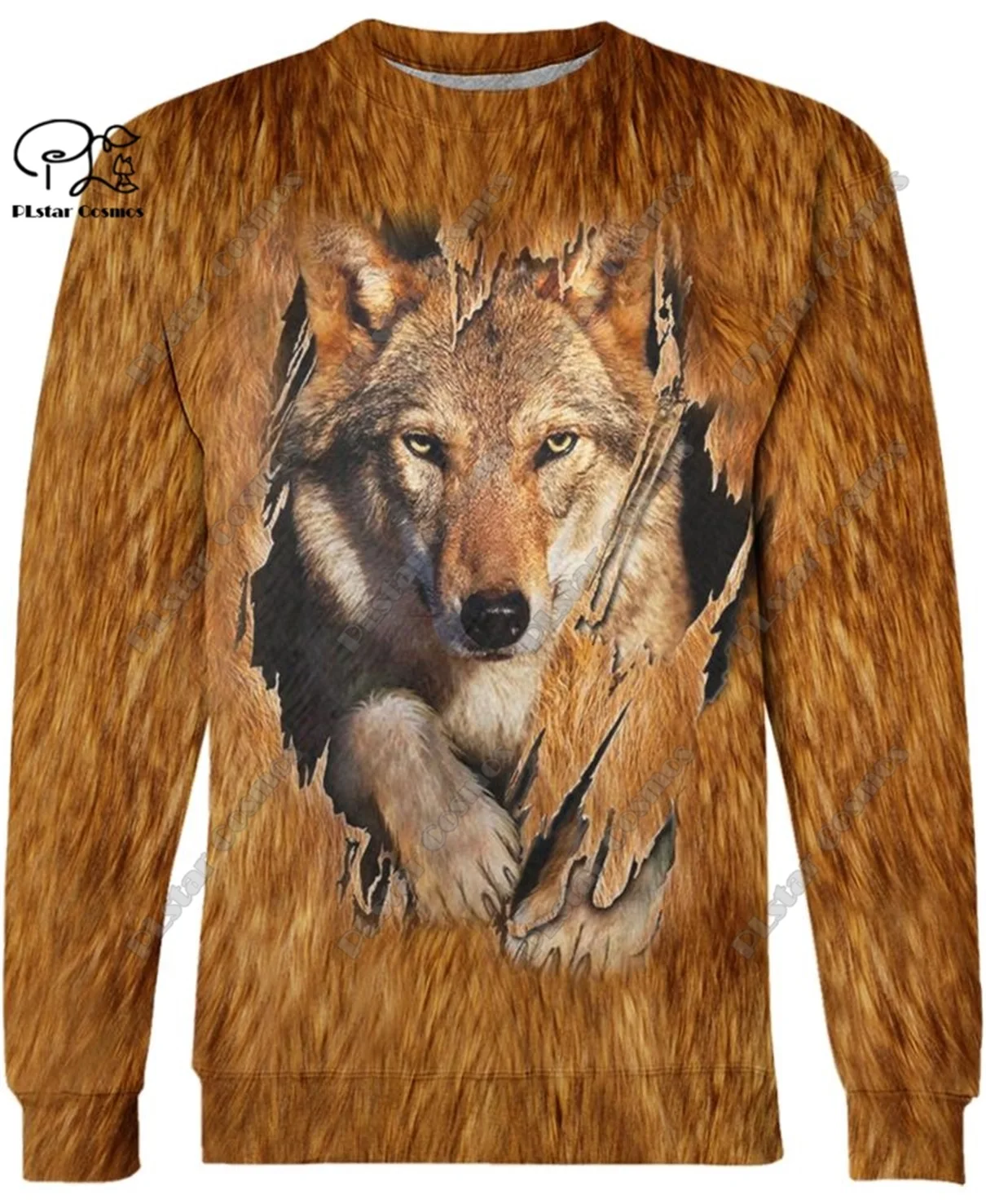 PLstar Cosmos 3D printed retro Aboriginal wolf feather pattern street casual unisex new hoodie, sweatshirt, zipper hoodie L-11