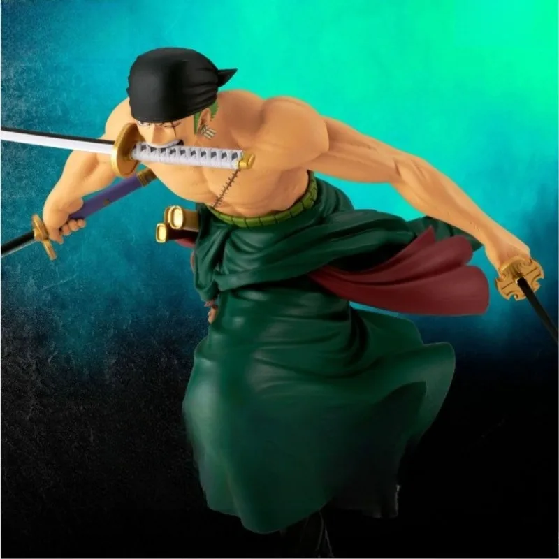 

Grandista One Piece Roronoa Zoro 2.0 Anime Collectible Figure High Detail Statue for Fans Collection Model Desktop Decoration