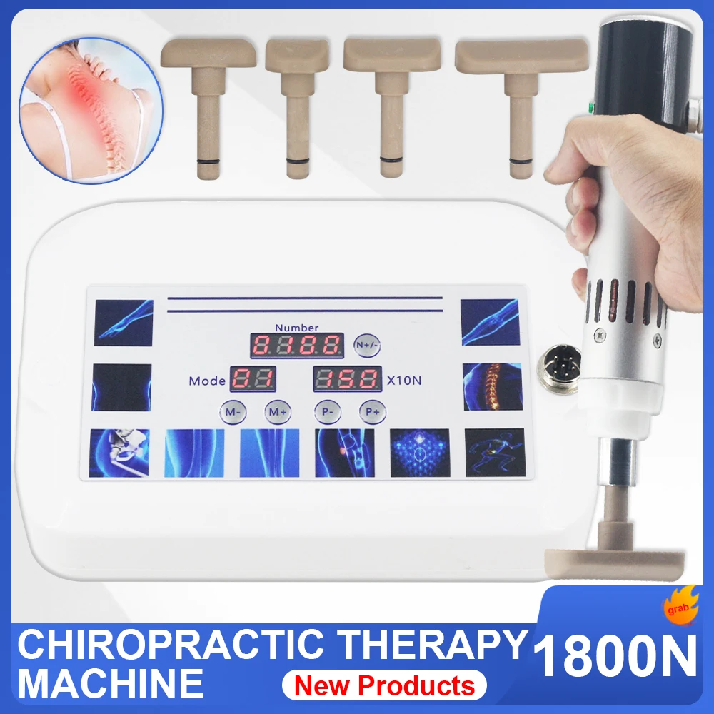 1800N Chiropractic Adjusting Instrument Impulse adjuster Electric Correction Gun Cervical Massage Spine Chiropractic Tools New