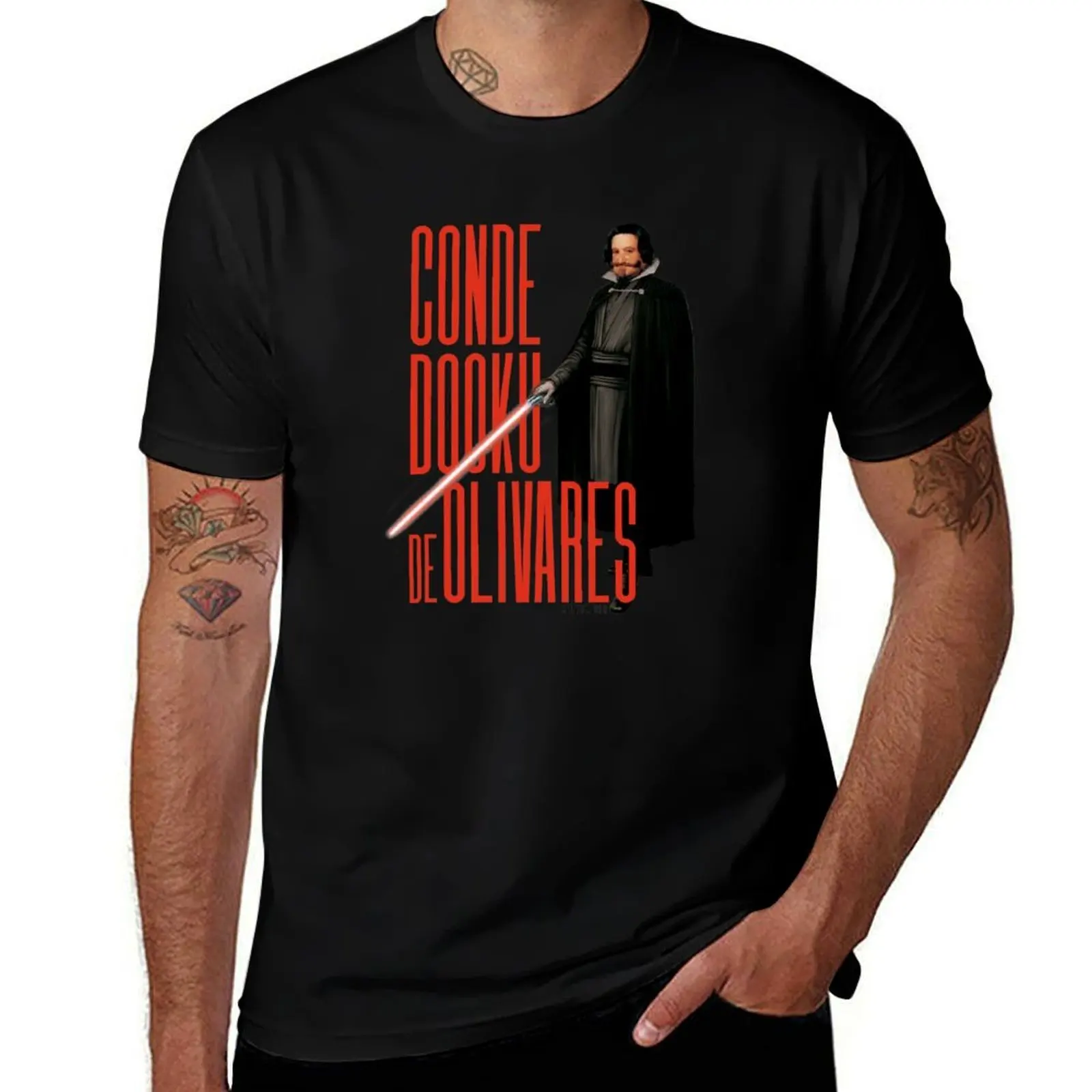 Count Dooku de Olivares T-Shirt Big and Tall Loose Fit T-Shirt