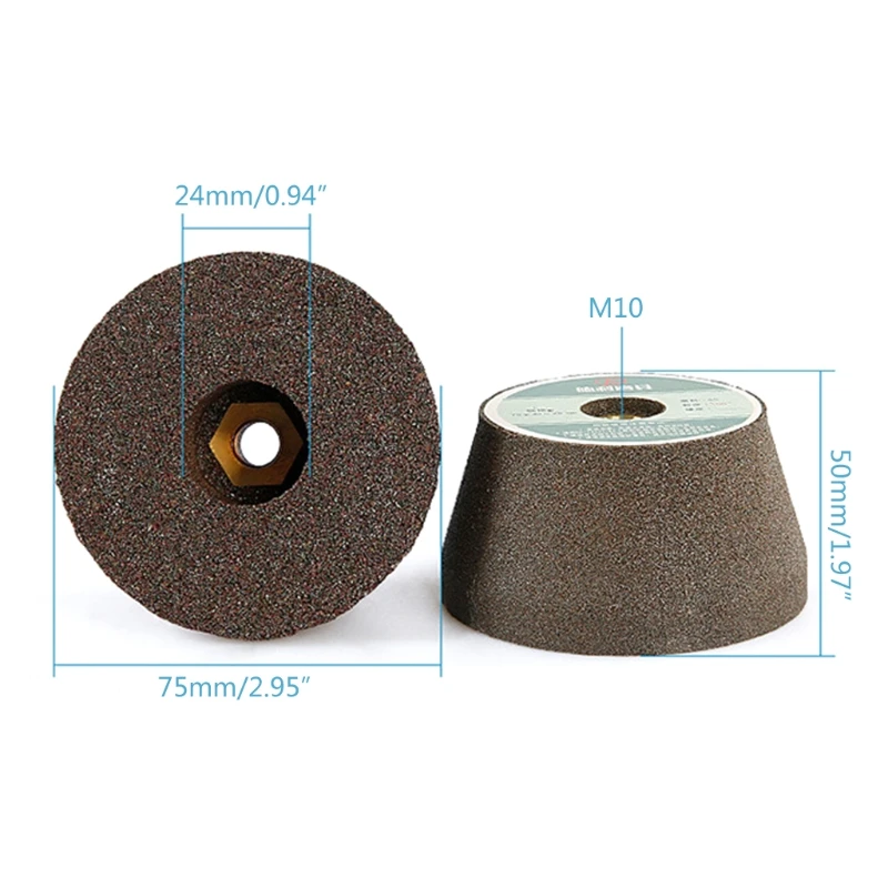 ipiip Durable Polishing Wheel Direct Installed Grinder Simple Strong Stability