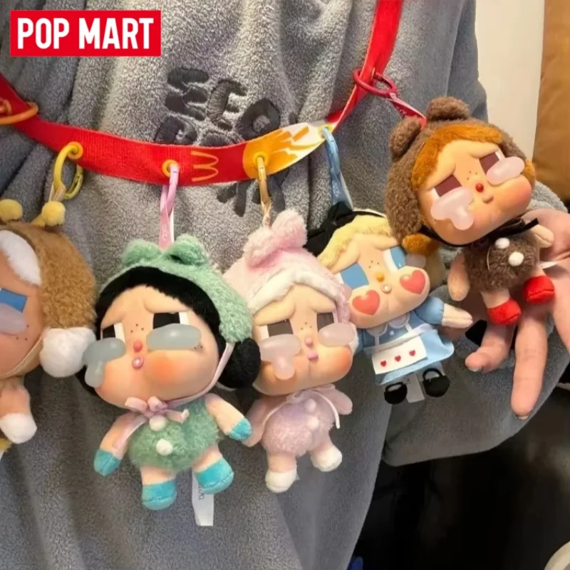 

2026 POPMART Original Crybaby Crying Again Series Blind Box Figures Vinyl Face Doll Toys Animal Pendant Dolls Keychain Xmas Gift
