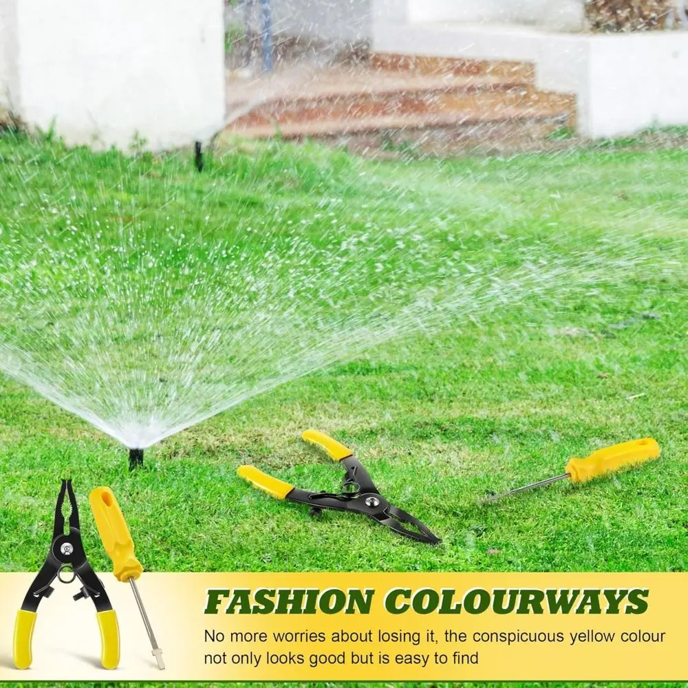 修復スプレーヘッドプルアップツール多機能耐久性のあるローター調整ツールユニバーサルスプリンクラーヘッドツール