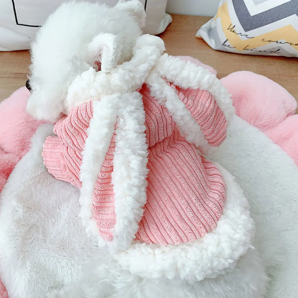 سترة بغطاء للرأس للكلاب للحفاظ على الدفء للكلاب، ملابس كلب حرارية ناعمة مثالية للخريف والشتاء، سترة بقلنسوة أنيقة ومريحة للحيوانات الأليفة مقاومة للرياح