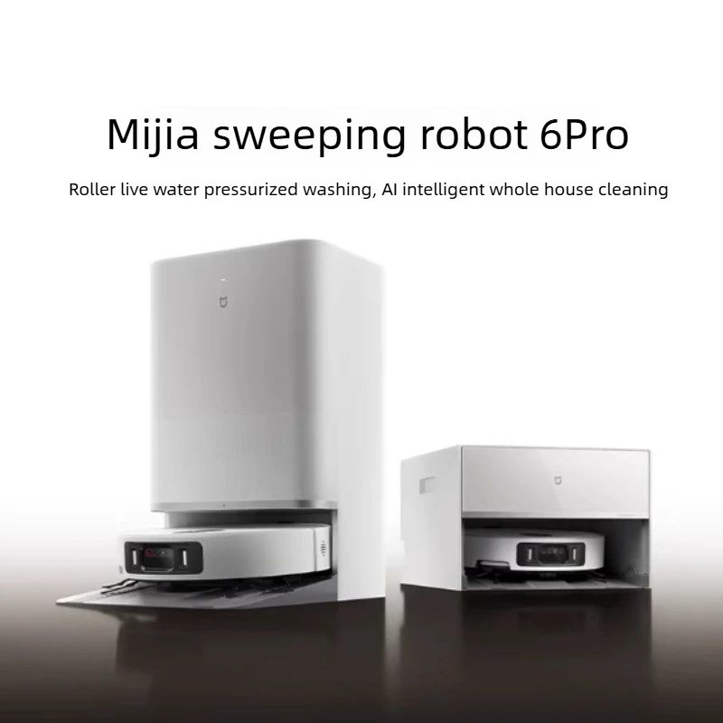 Mijia Floor Cleaning Robot 6Pro - Integrated Unit for Sweeping, Mopping and Automatic Cleaning PV21CN