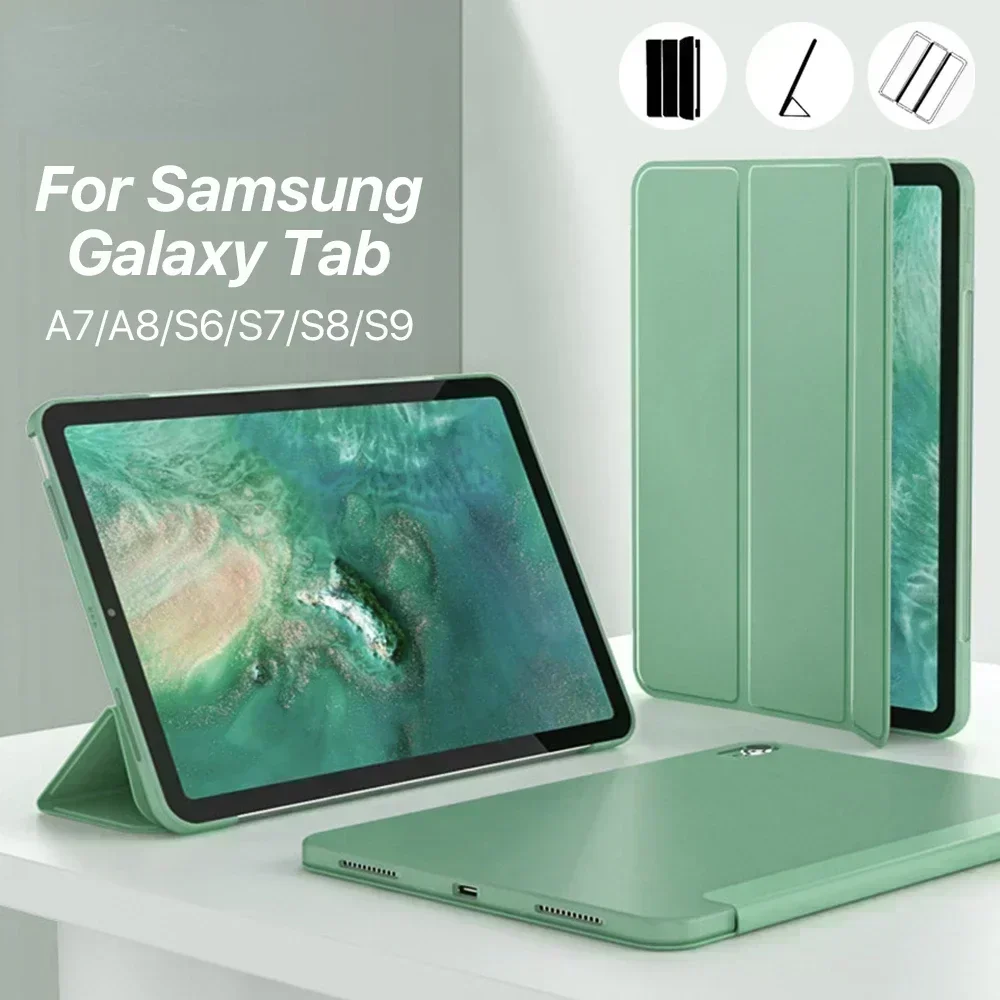 

Чехол для Samsung Galaxy Tab A8 10,5 A7 S6 Lite 10,4, аксессуары для планшета Samsung Galaxy Tab S7 FE S8 PLUS S9 PLUS, чехол Funda