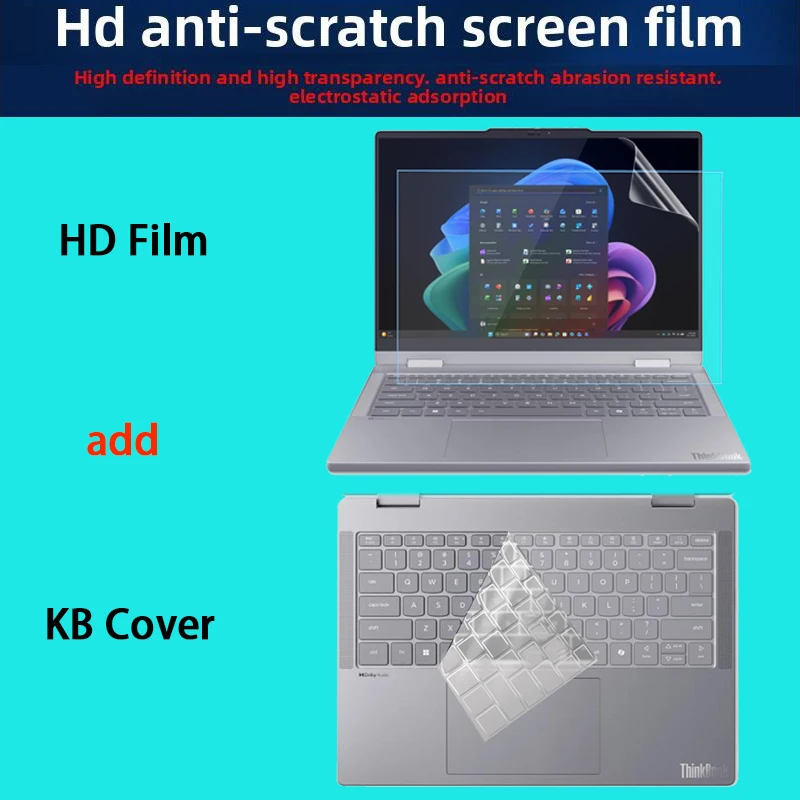 Película para teclado ThinkBook 14 2 en 1 G6 IPL, película para pantalla de portátil ThinkBook 14 2 en 1 Gen6, película anti-azul, película mate antirreflectante
