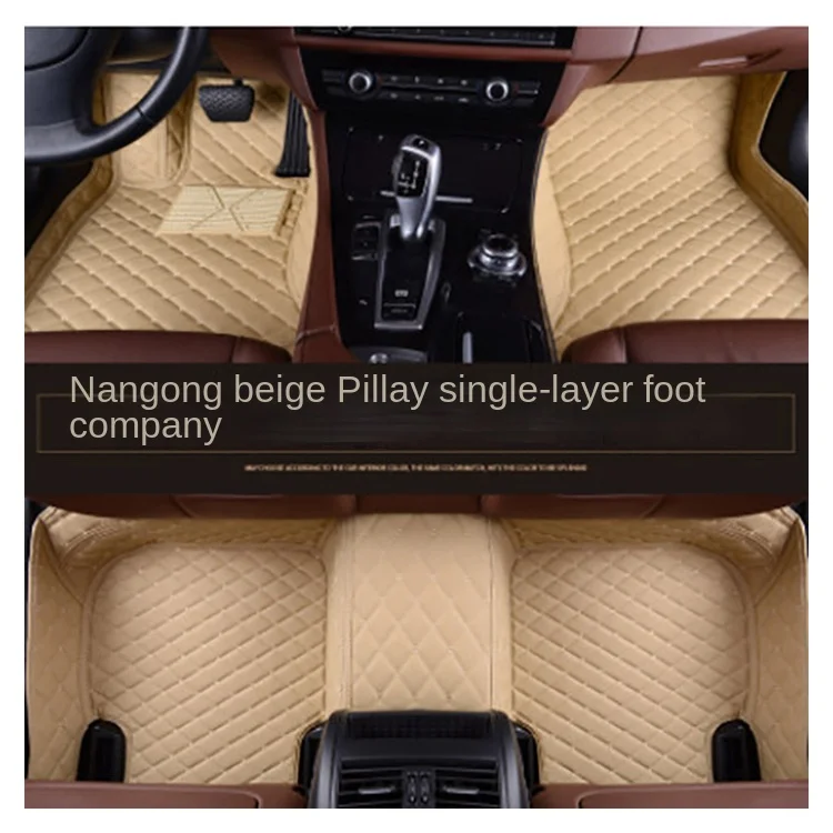 Customized Style Car Floor Mats for Dodge Caravan 2007-2013 Challenger Charger Caliber Avenger Interior Details Car Accessories