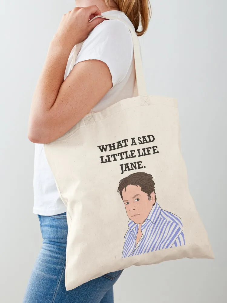 

What A Sad Little Life Jane Tote Bag hand bags tote bag canvas tote bags cloth bags Women's