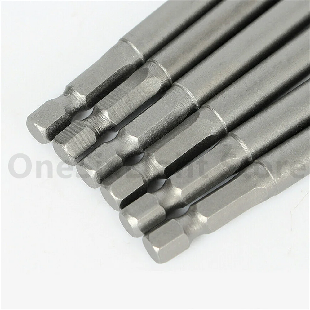 200mm Length Magnetic Nut Driver 5.5mm - 19mm Impact Hex Socket Bit 1/4\