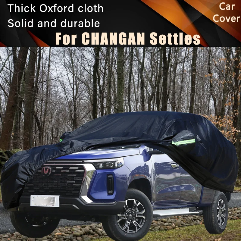 

For CHANGAN Settles Car Full Outer Covers Outdoor Waterproof Dustproof Sun Rain Snow Protection Exterior Car Accessories