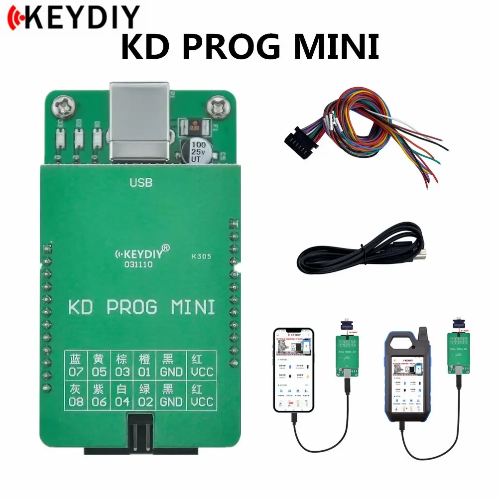 

Original KEYDIY KD PROG MINI Reading Dashboard Data Support V W MQB Programming Function Working with KD-MATE and KD-MAX