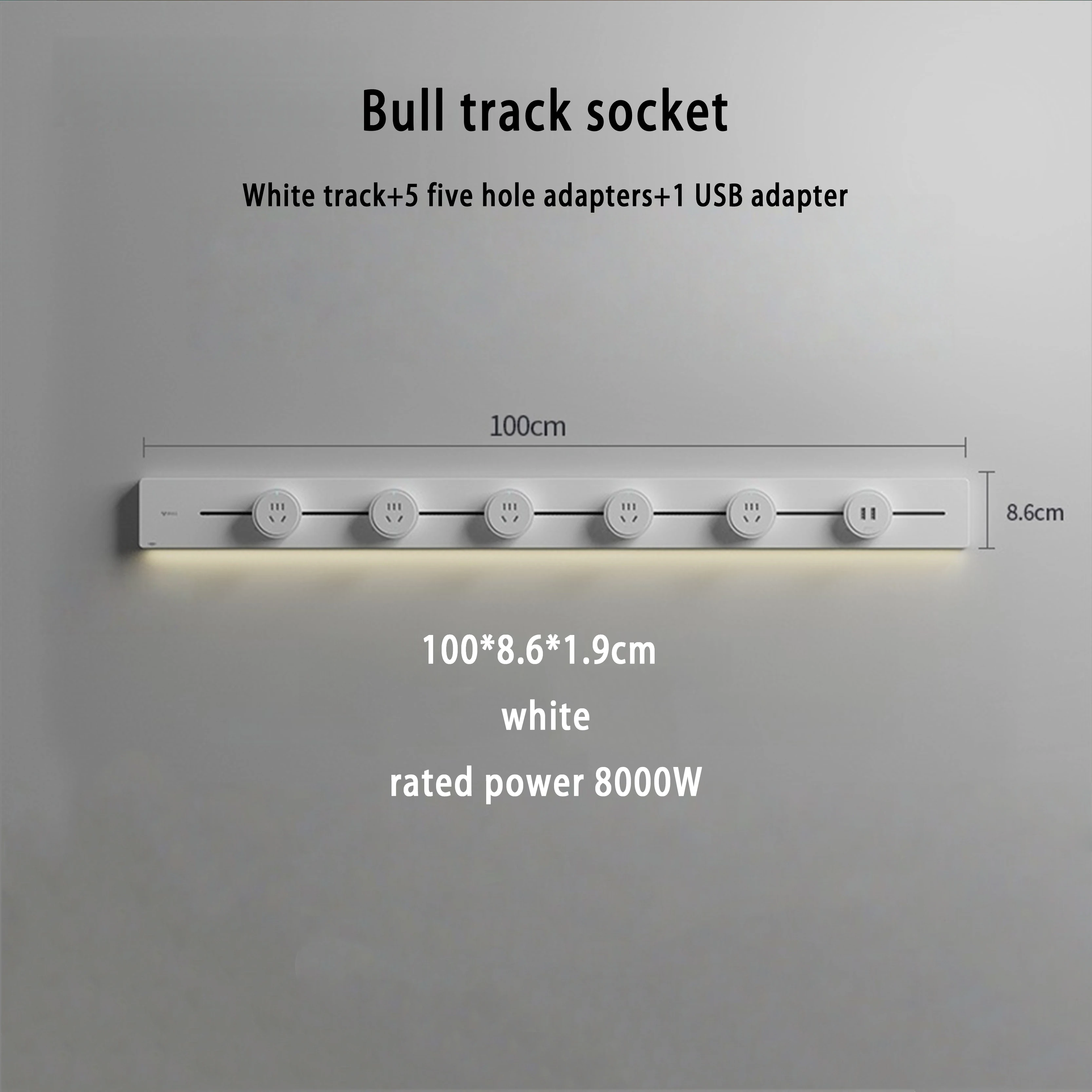 ホットセール パワートラック 壁掛けACコンセント USBポートアダプター 32A定格電流 米国/EU/英国/フランスネットワーク対応 WiFi 16Aプラグ EU/米国