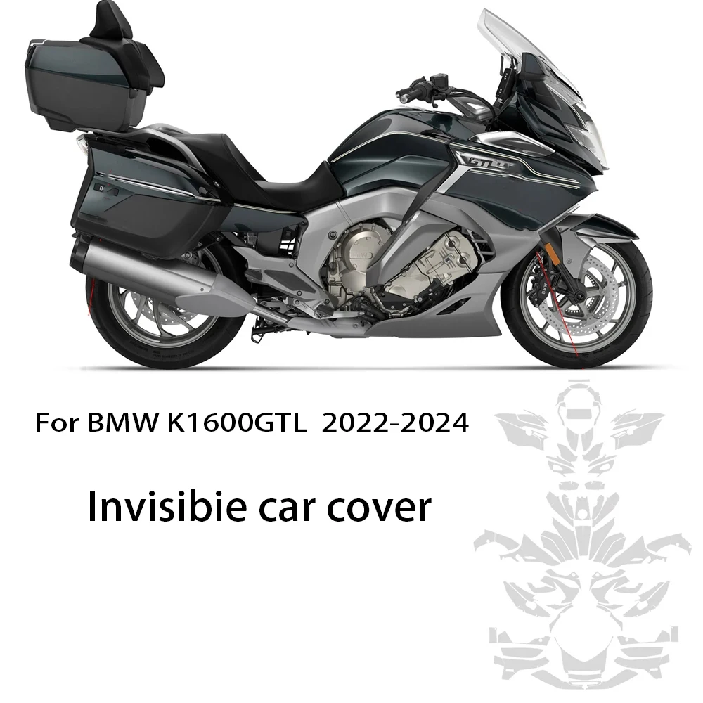 

K1600 TPU PPF для BMW K1600GTL K1600 2022 2023 2024 мотоциклетная невидимая обтекательная защитная пленка против царапин