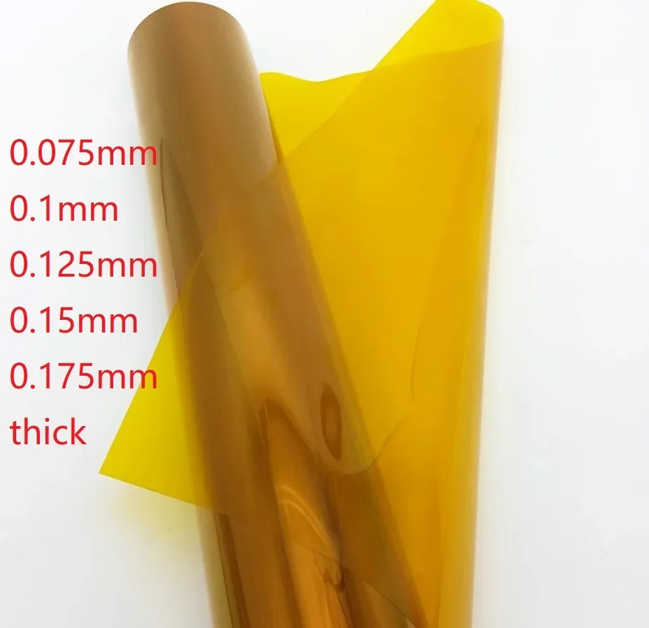 

0.075mm 0.1mm 0.125mm 0.15mm 0.175mm thick Polyimide Film KAPTON FILM PI films High temperature resistant non-viscous film KYPI