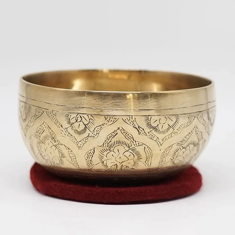 Handmade Nepal Singing Bowl Professional Percussion Instruments Tibetan Singing Bowls Meditation Massage Buddhist Accessories