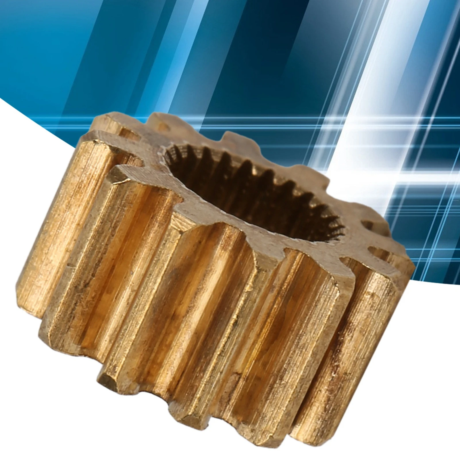12 Tooth Servo Gear 4305‑0025‑0012 Servo Gear 12 Tooth Brass Gear 25 Tooth Spline MOD 0.8 Gear Replacement Servo Parts