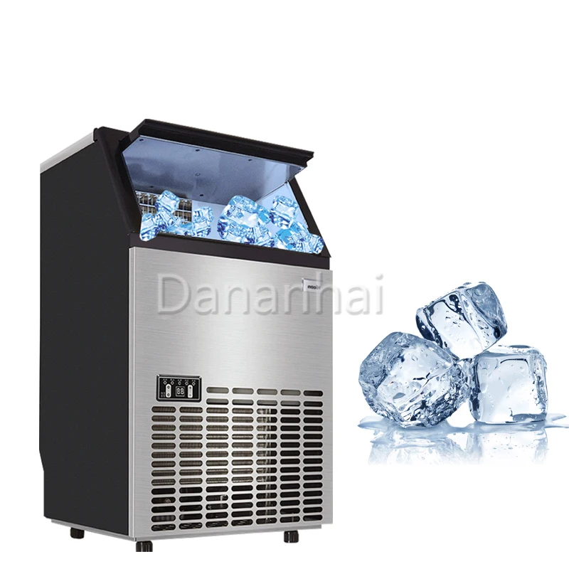 

Stainless Steel Commercial Automatic Ice Maker Vertical Ice Block Forming Machine