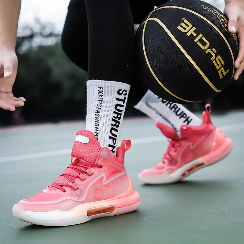 Brand Quality High Basketball Shoes For Men Breathable Athletic Male Sneakers Training Basket Boots Mens Gym Sports Shoes Women