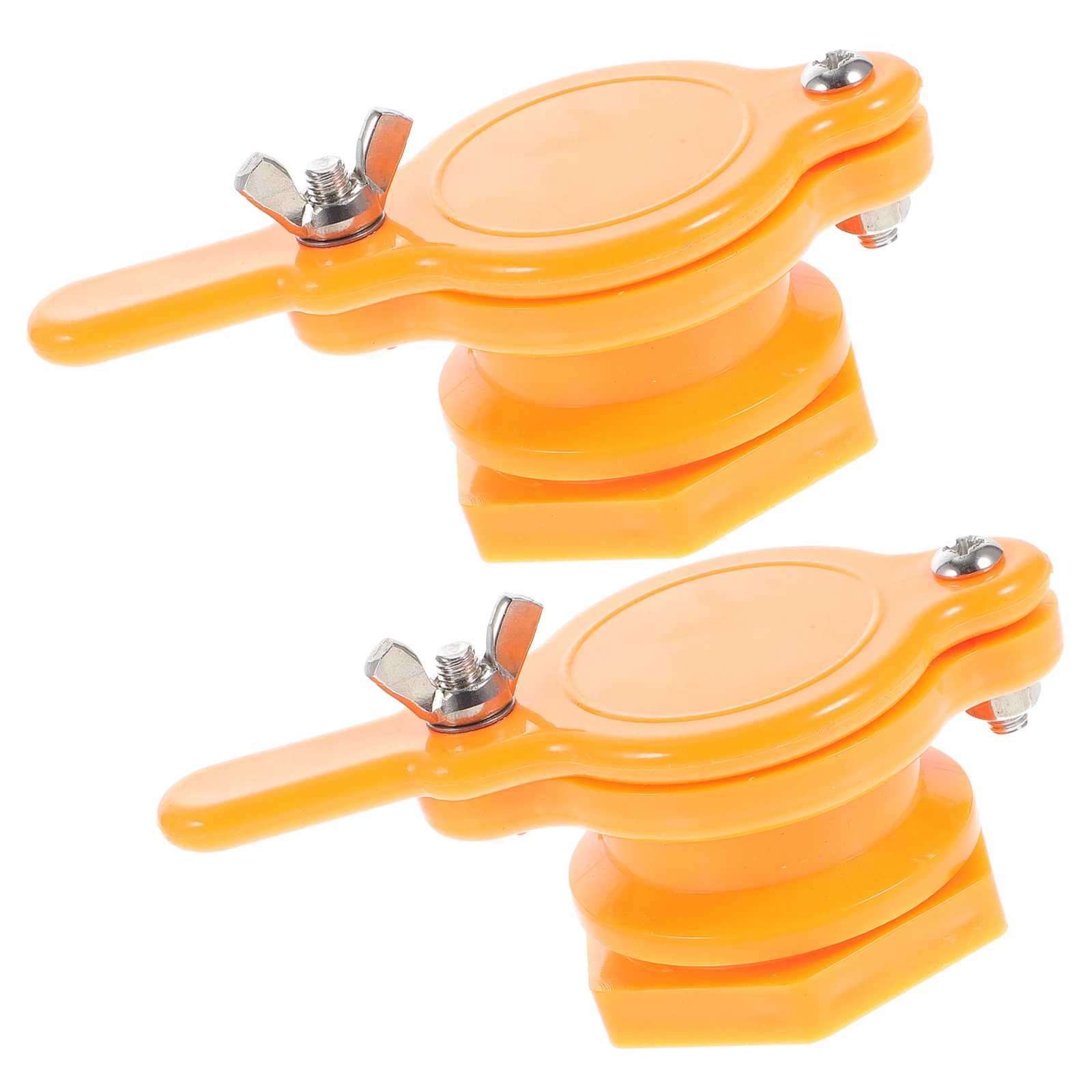 

2Pcs Honey Gate for Bucket Extractor Tap Tool Bee Keeping Supplies Food Grade Plastic and Nylon Material White