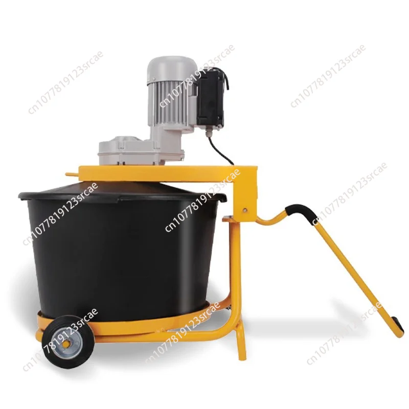 65L Portable Paddle Mixer High Efficiency Cement Mortar Mobile Concrete Mixing Machine