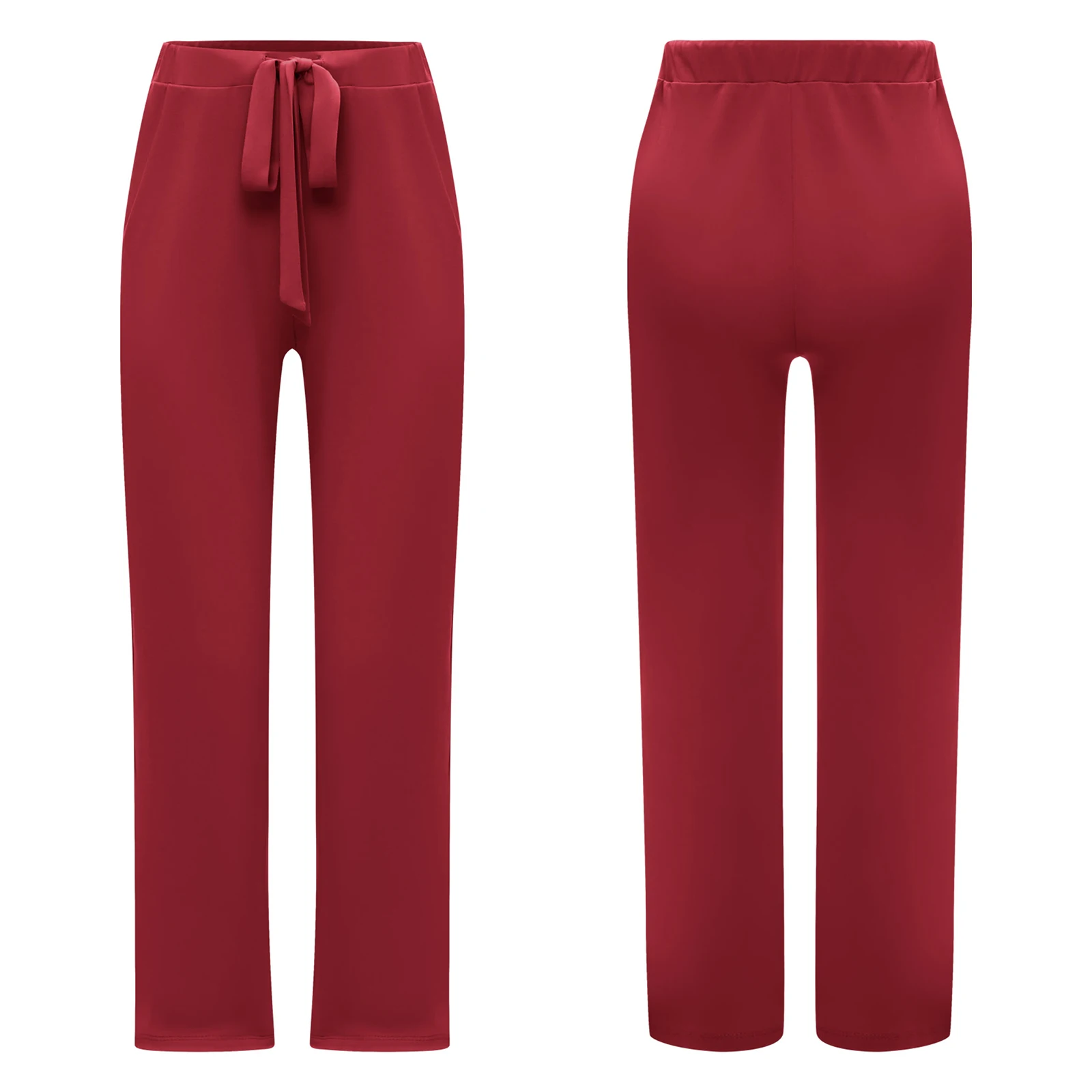 

Kids Boys Jazz Latin Tango Cha-cha Dance Pants for Practice Performance Solid Color Elastic Waistband Drawstring Long Trousers