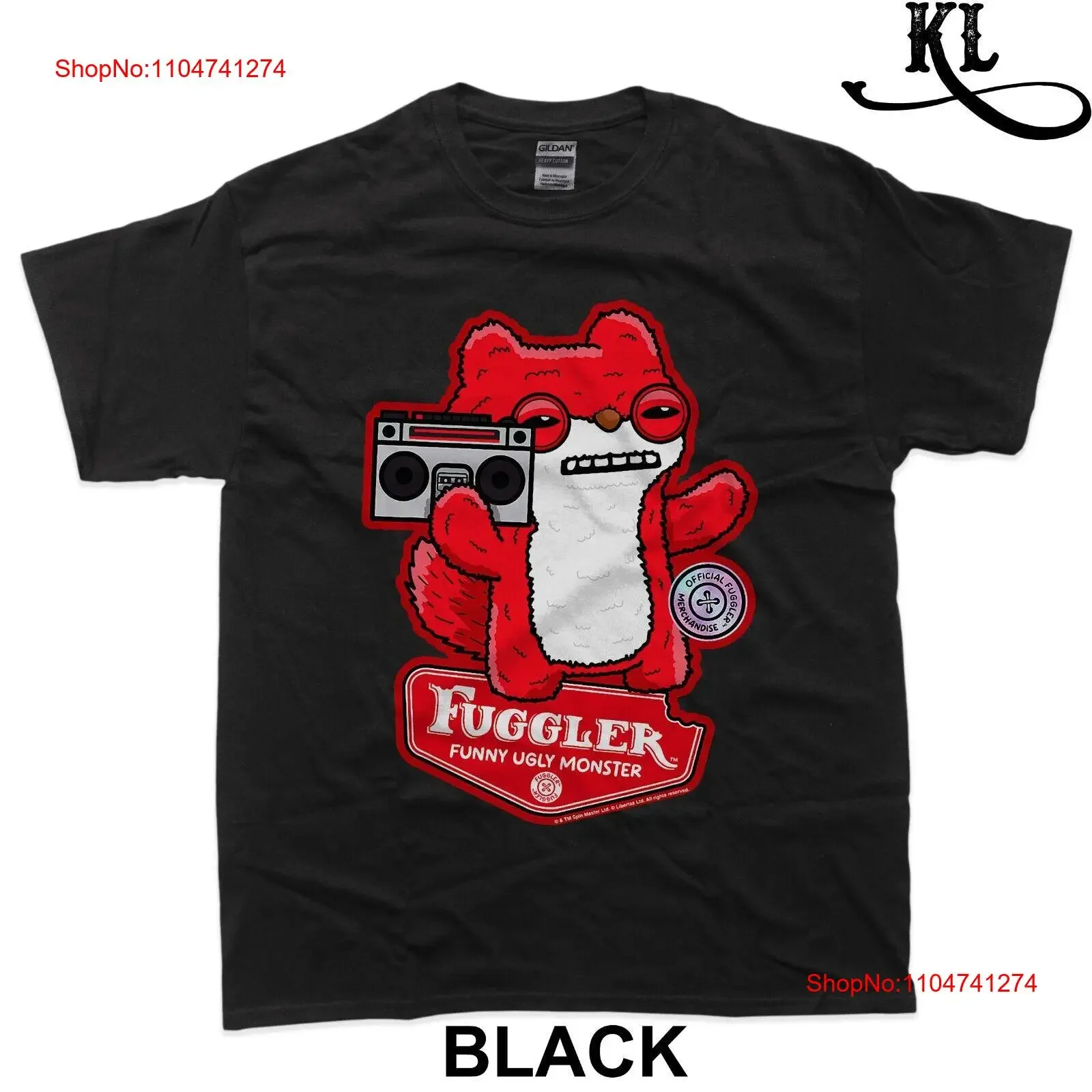 Fuggler Boombox Sketchy Squirrel T Shirt vintage Washed Stylish Slightly homme Breathable Comfortable graphic Soft