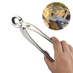 Professional 210mm Stainless Steel Root Cutter Multifunctional Pruning Shear Garden Bonsai Plant Tree Cutter