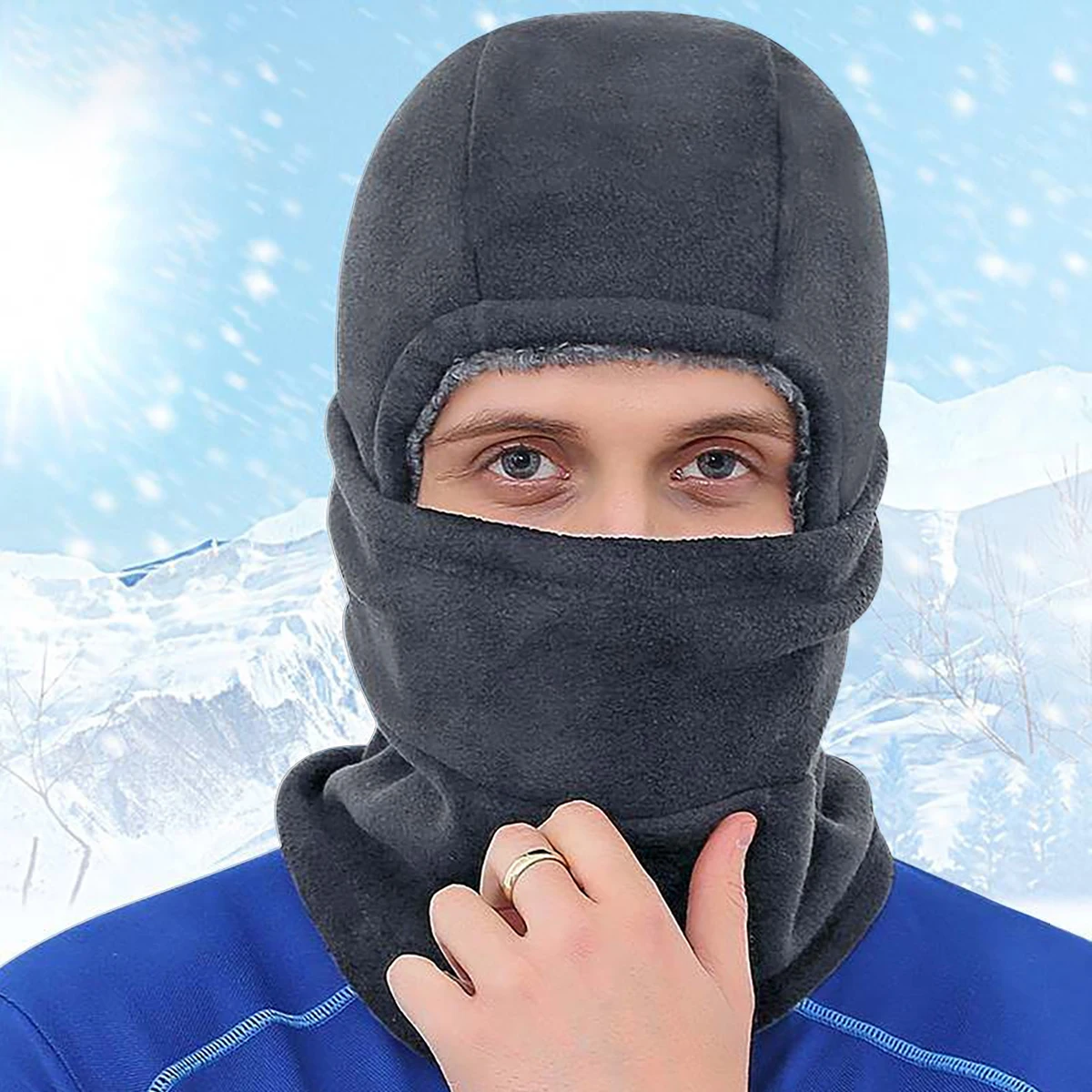 1 Buah Masker Ski Uniseks Bala - Cycling Gear Gifts ulasan dan harga