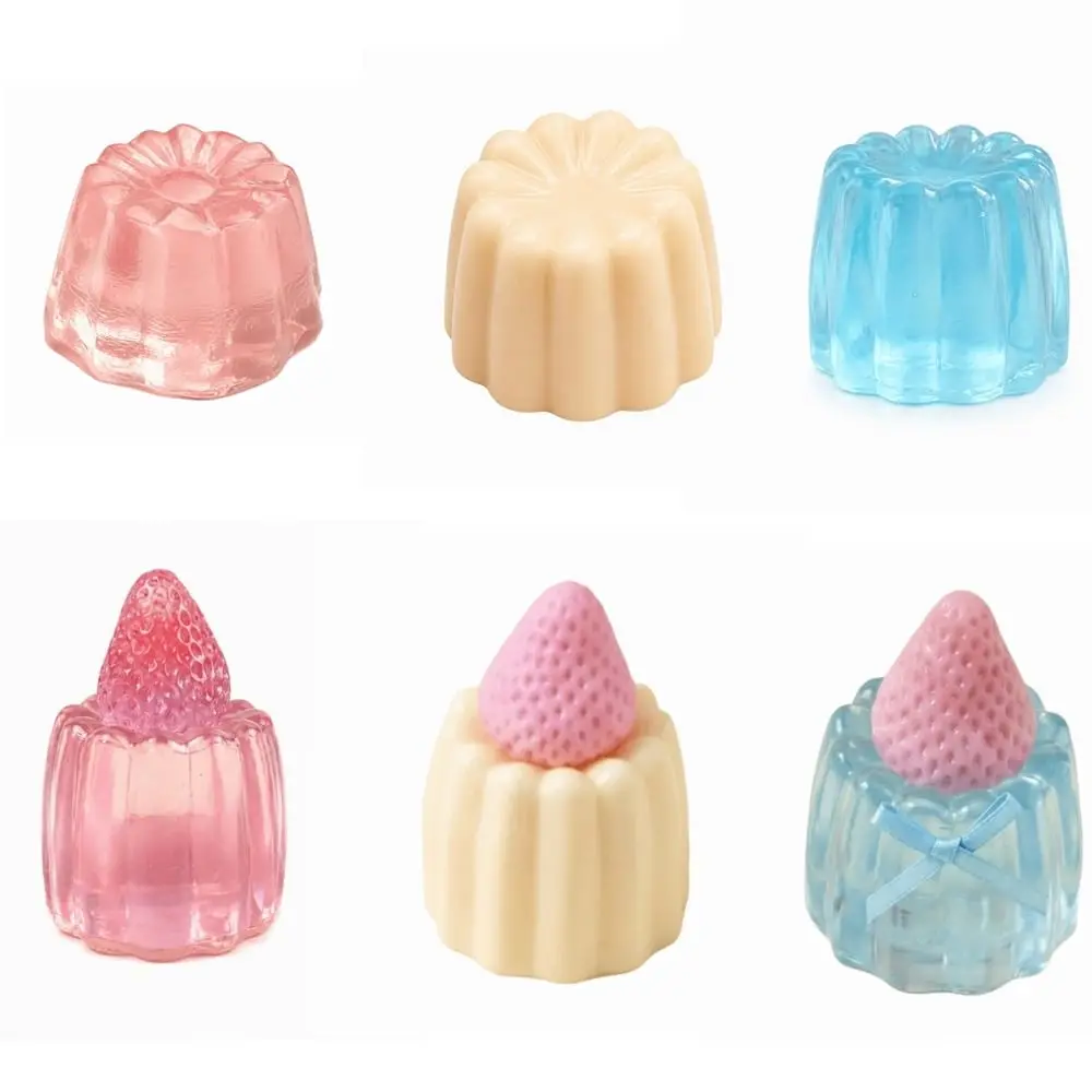 Super Transparency Stress Relief Toys Good Hand Feel High Appearance Soft Squishy Toys Upgraded Milk Yellow PU Material