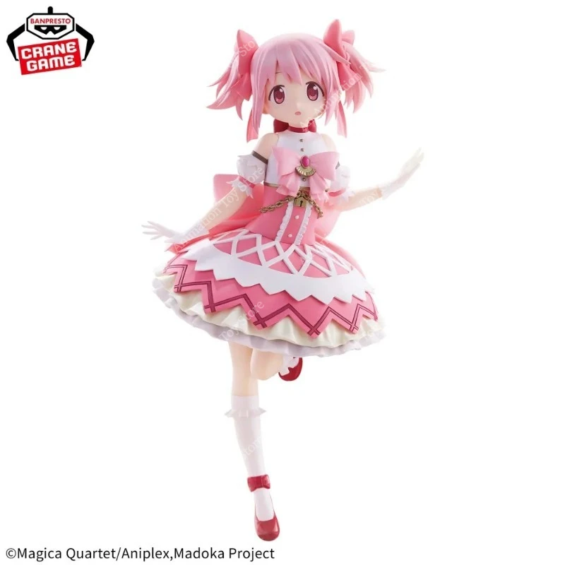 In Stock 100% Original Bandai Banpresto Puella Magi Madoka Magica Madoka Kaname Anime Figure Collectible Desktop Decor Gift view 5