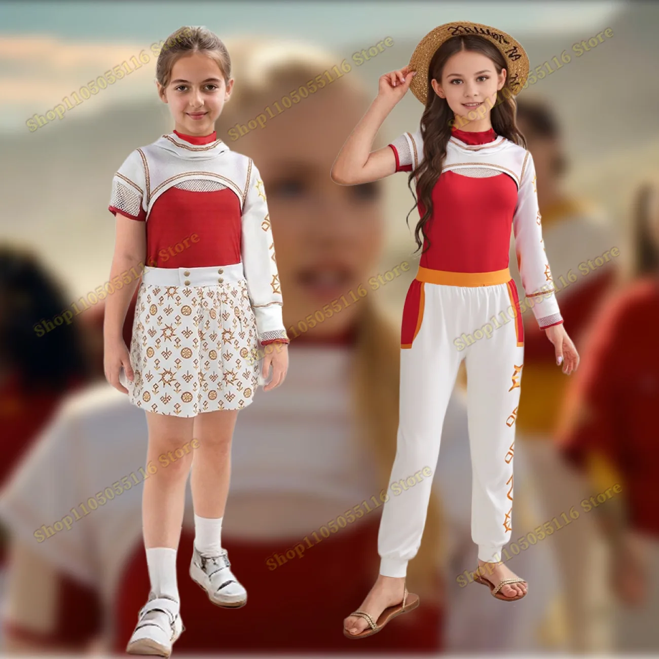 

Children's Halloween Cosplay Horror Movies Zombies Vampires Addison Costume Carnival Girls Masquerade Party Performance Outfits