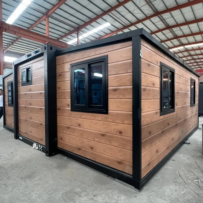 20ft Cost-effective Fully Finished Stable Tiny Fast Build 20Ft Prefabricated Portable Home 2 3 Bedroom Folding Container